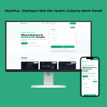 DiyetPlus - Diyetisyen Web Site Yazılımı, Gelişmiş Admin Panelli